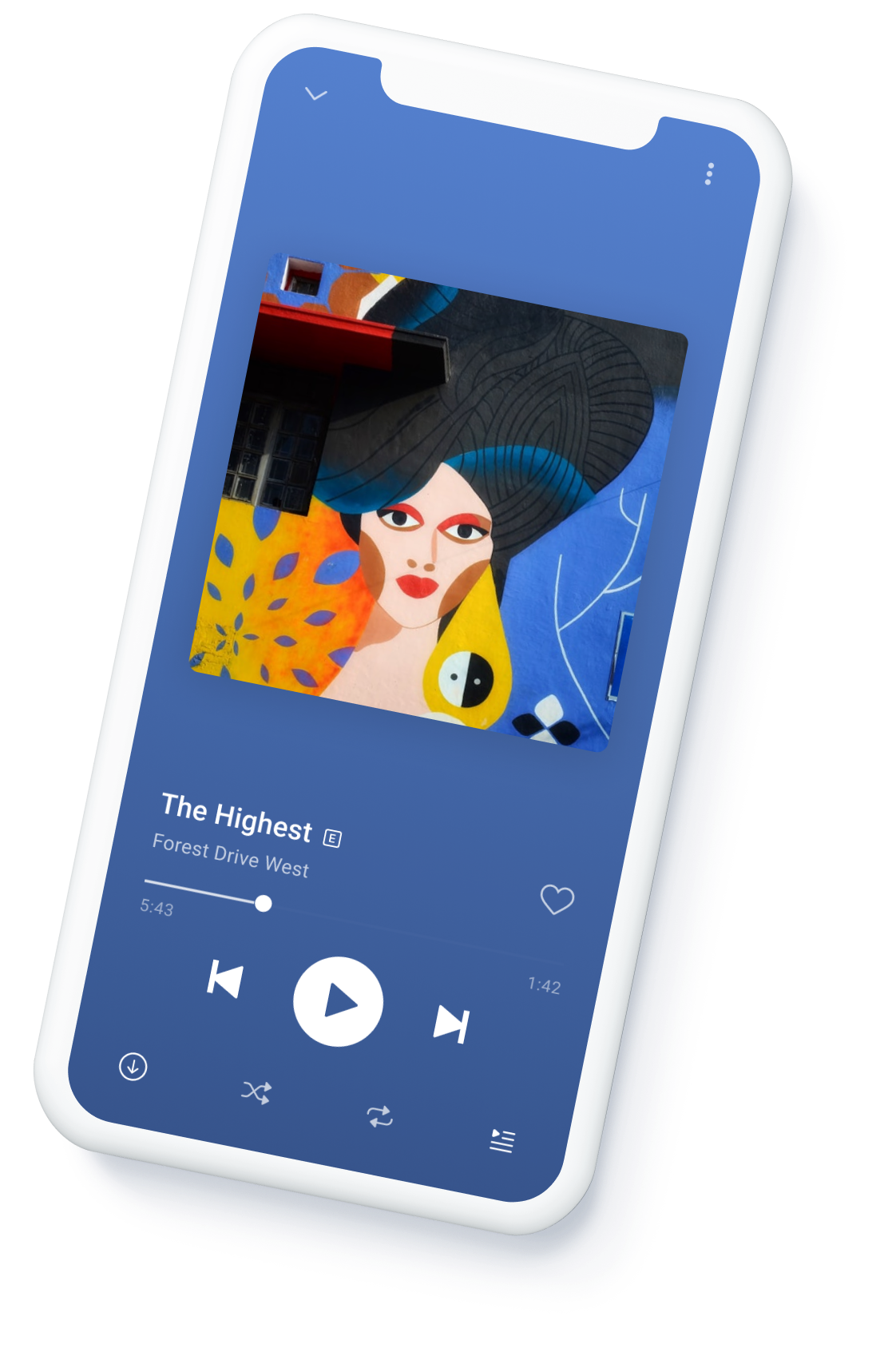 Создать плейлист и слушать музыку без интернета